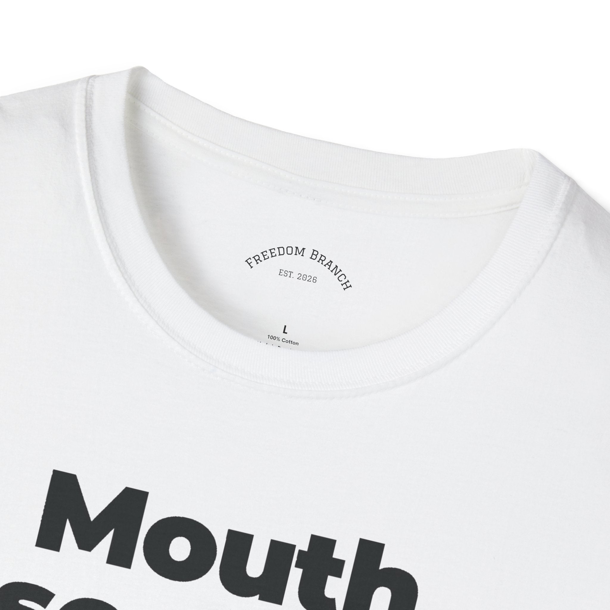 Mouth Sounds Are NOT Evidence | Funny Patriotic T-Shirt