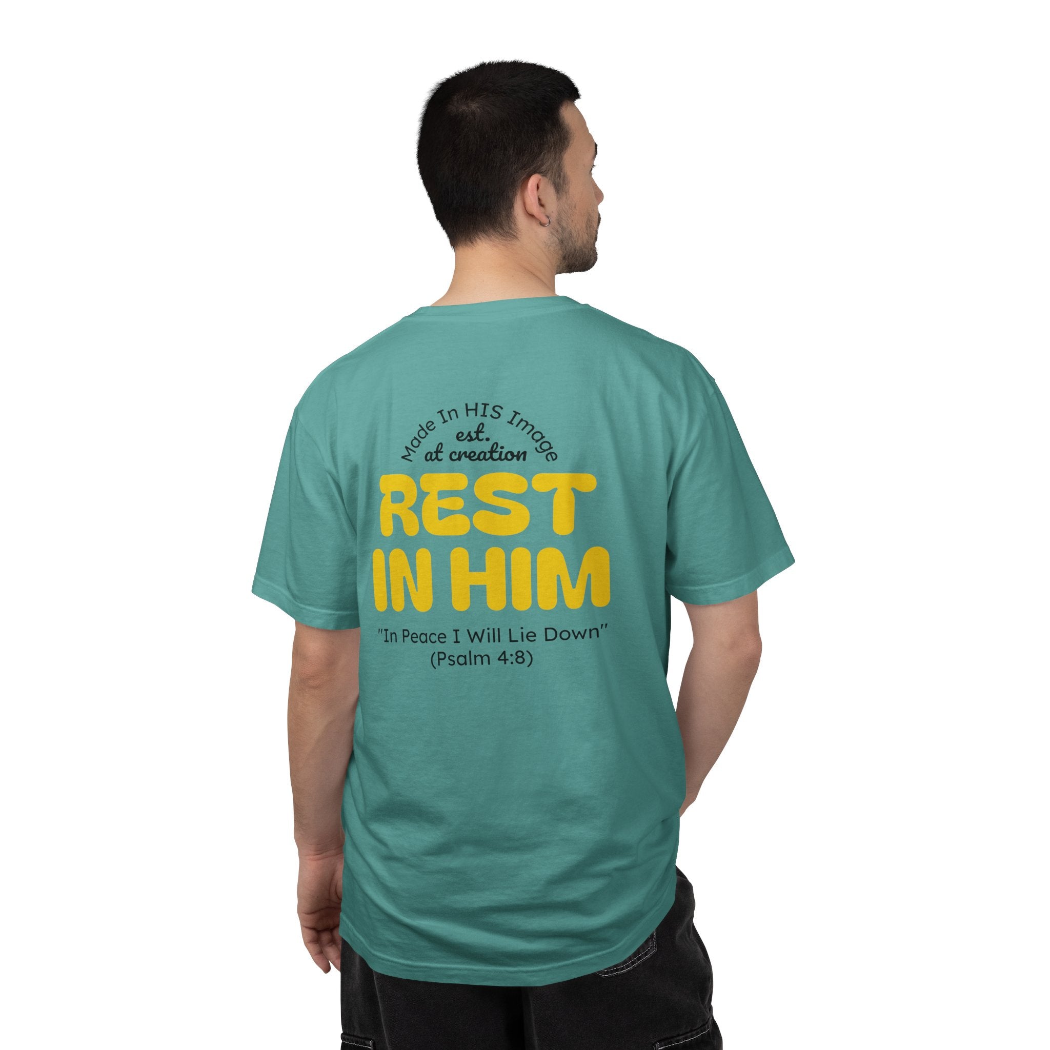 Rest In Him • Premium T-Shirt